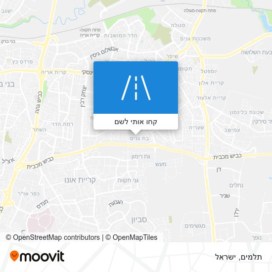 מפת תלמים