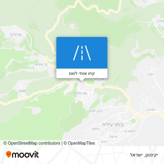 מפת יקינטון