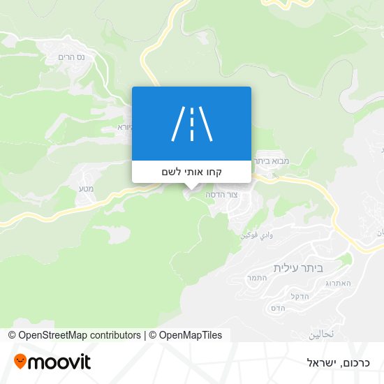 מפת כרכום