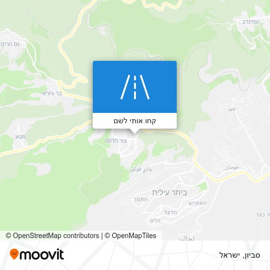 מפת סביון