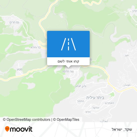 מפת שקד