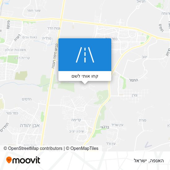 מפת האנפה