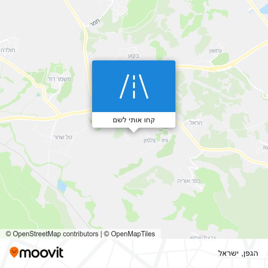 מפת הגפן