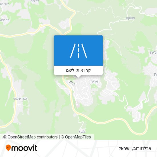 מפת ארלוזורוב