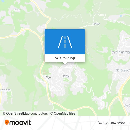 מפת העצמאות