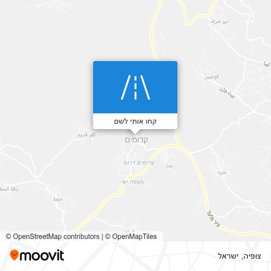 מפת צופיה