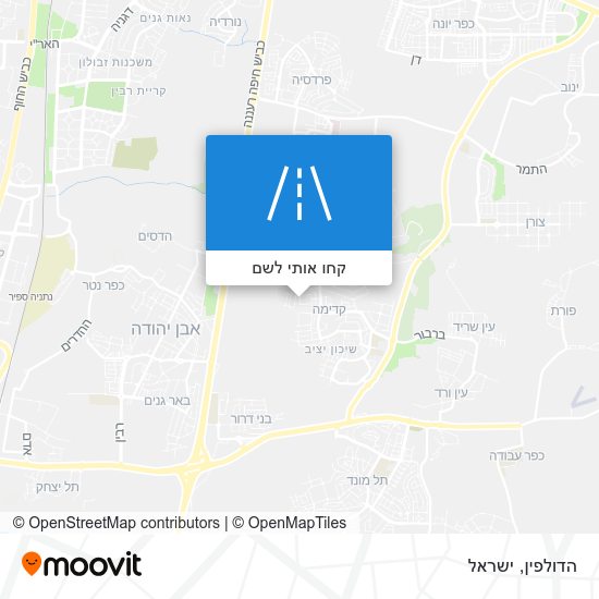 מפת הדולפין