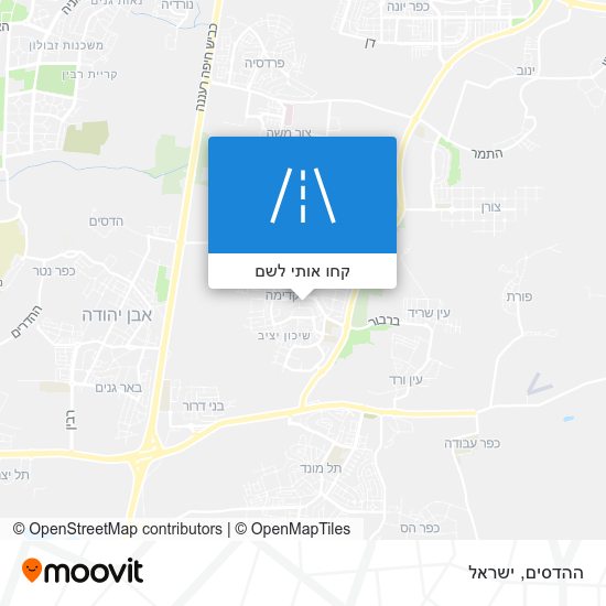 מפת ההדסים