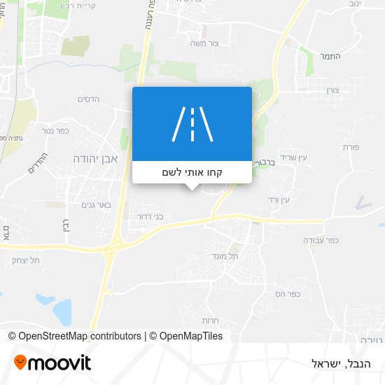 מפת הנבל
