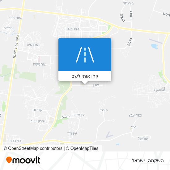 מפת השקמה