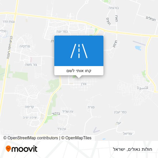 מפת חולות גאולים