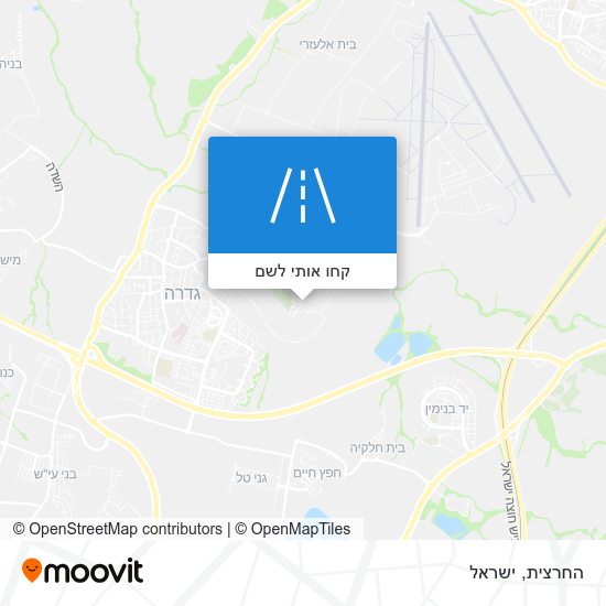 מפת החרצית