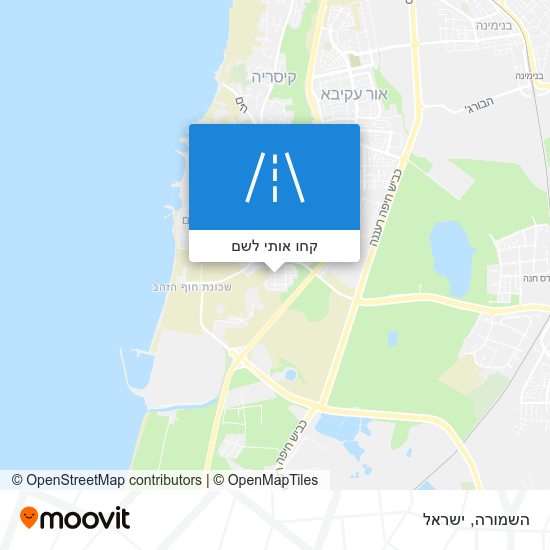 מפת השמורה