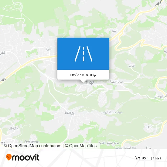 מפת הגורן