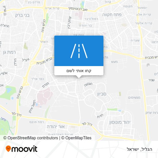 מפת הגליל