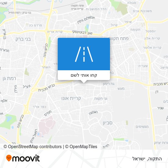 מפת התקוה
