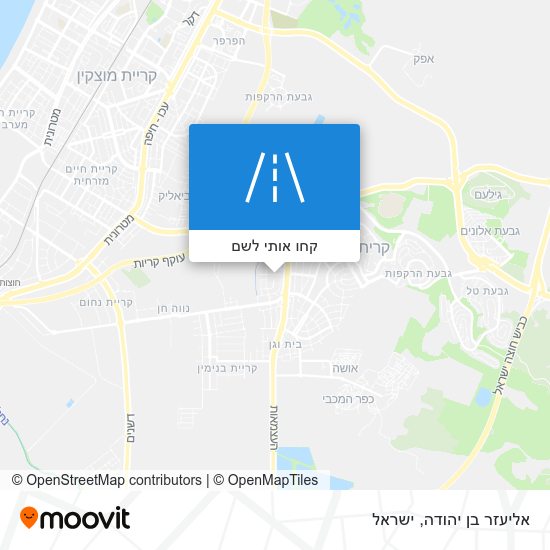 מפת אליעזר בן יהודה