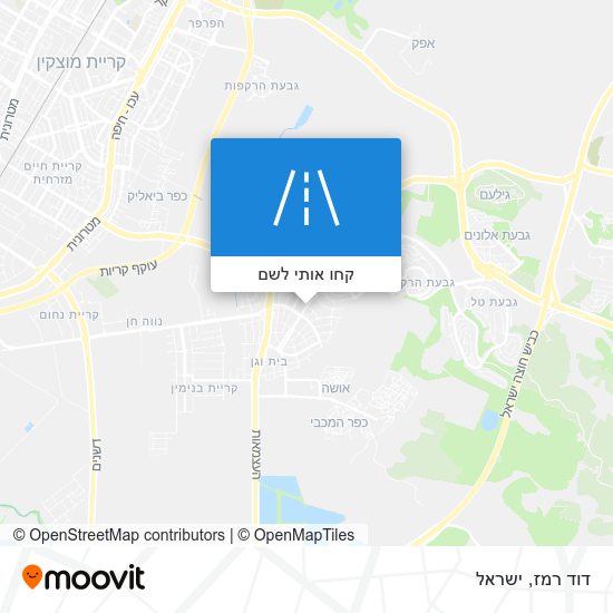 מפת דוד רמז