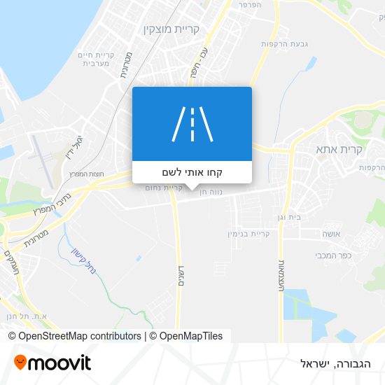 מפת הגבורה