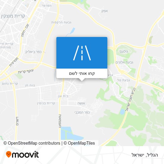 מפת הגליל
