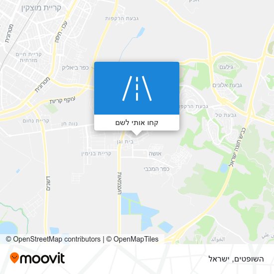 מפת השופטים