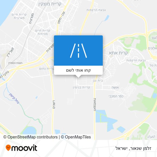 מפת זלמן שנאור