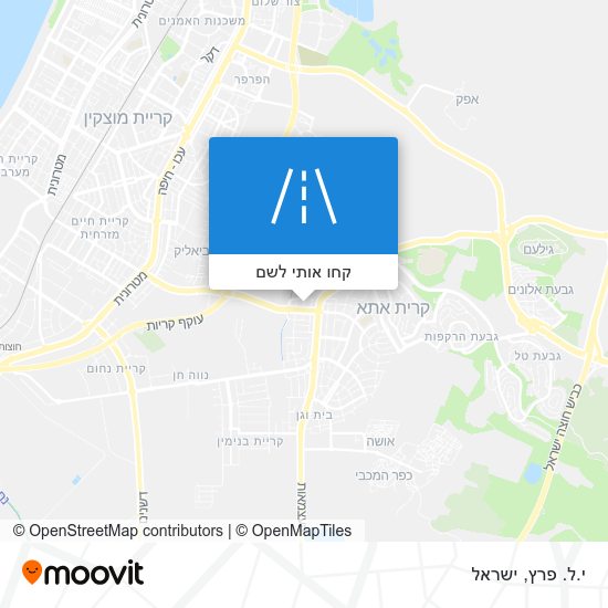 מפת י.ל. פרץ