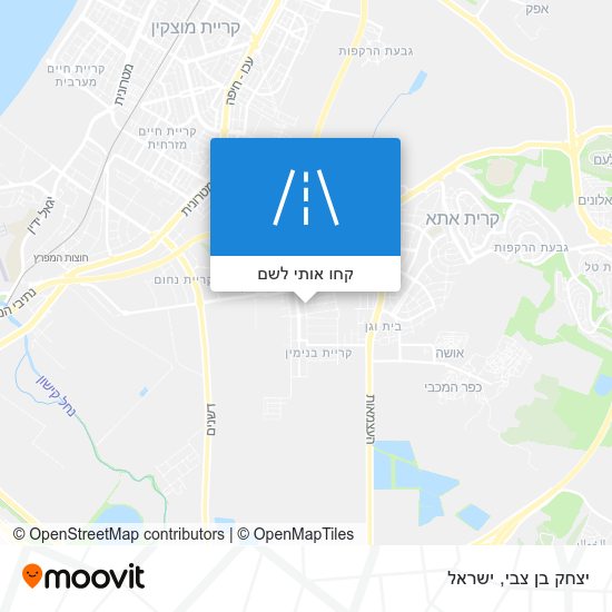 מפת יצחק בן צבי