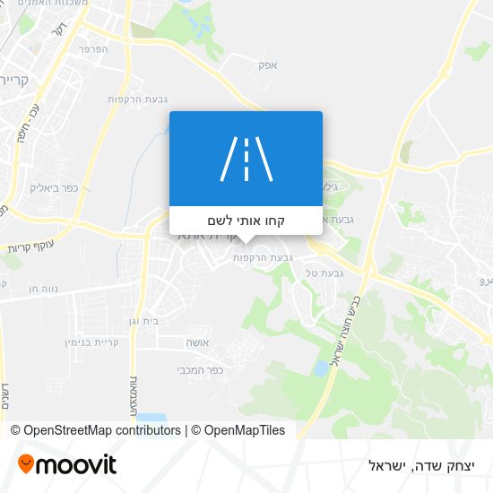 מפת יצחק שדה