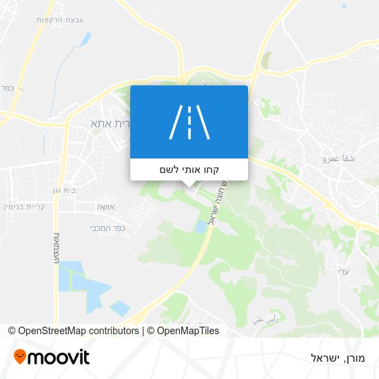 מפת מורן