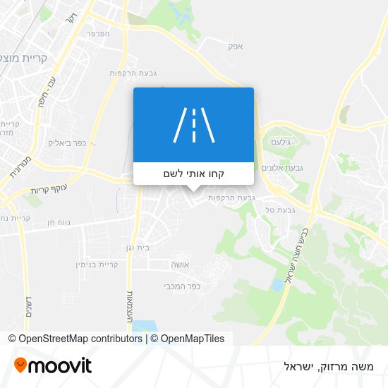 מפת משה מרזוק