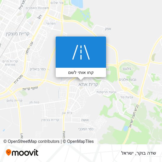 מפת שדה בוקר
