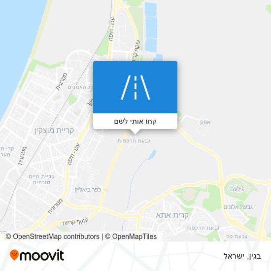 מפת בגין