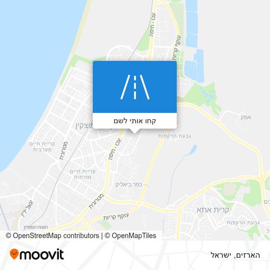 מפת הארזים