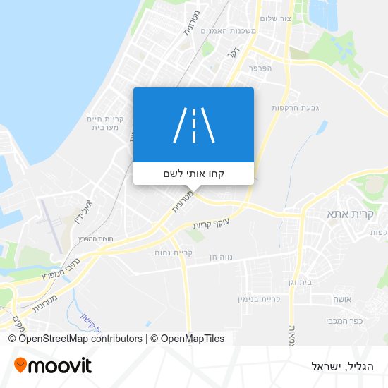 מפת הגליל