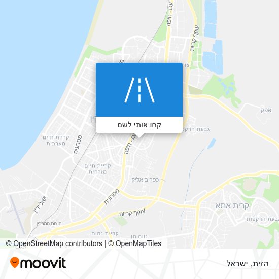 מפת הזית