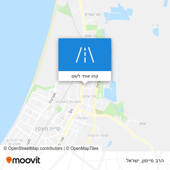 מפת הרב מיימון