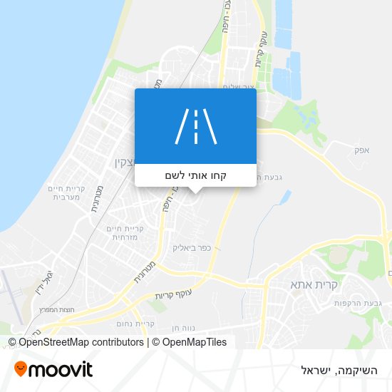 מפת השיקמה