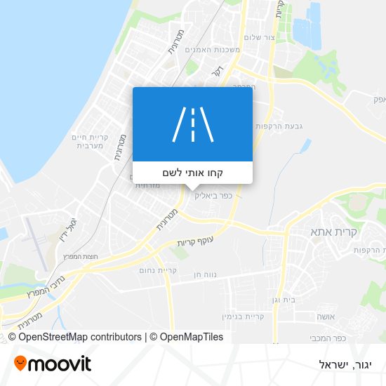 מפת יגור