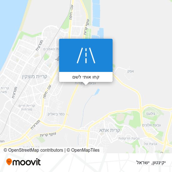 מפת יקינטון