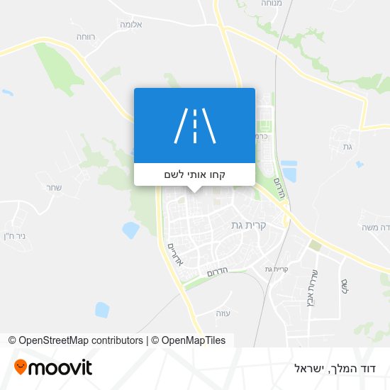 מפת דוד המלך