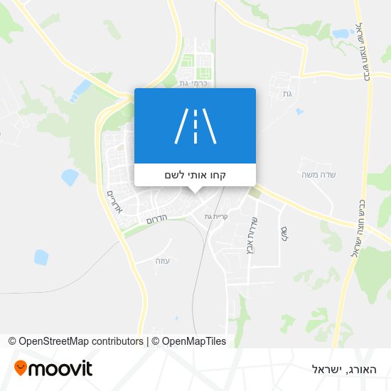 מפת האורג