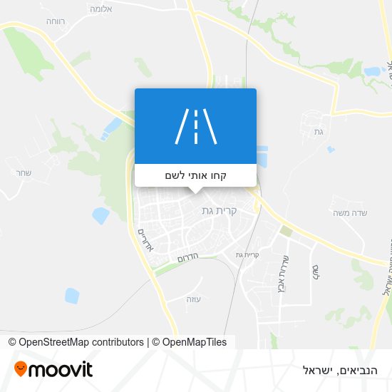מפת הנביאים