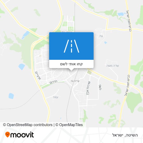 מפת השיטה