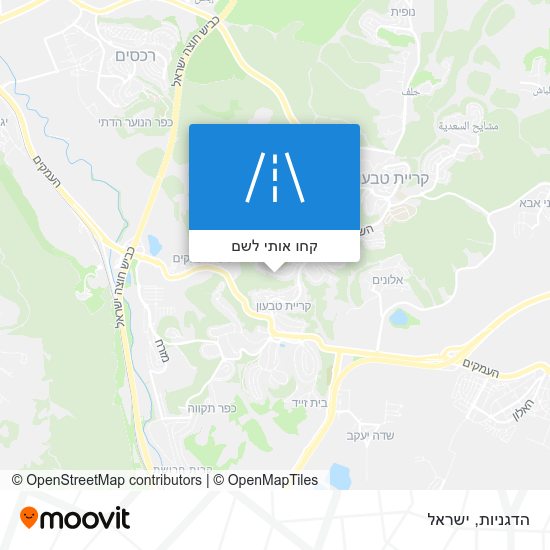מפת הדגניות