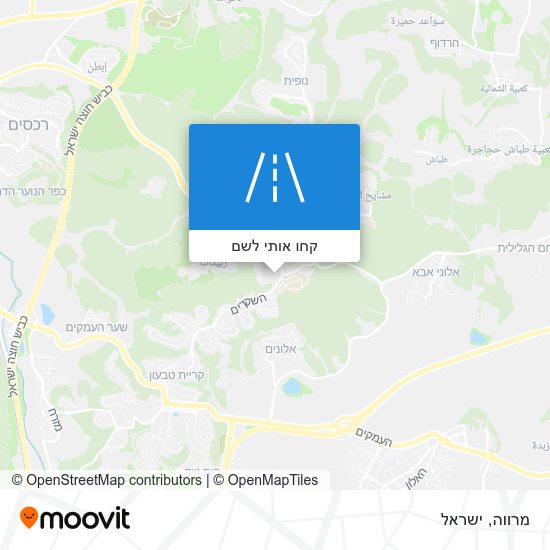 מפת מרווה
