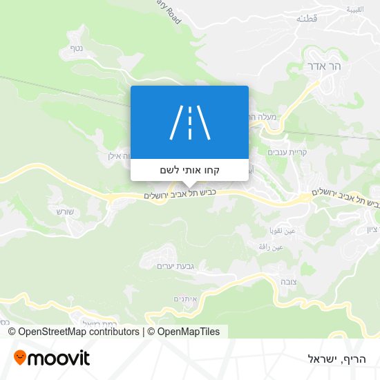 מפת הריף