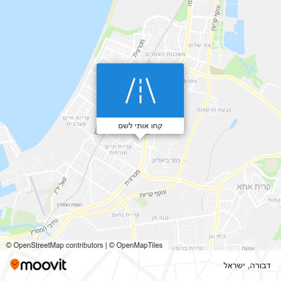 מפת דבורה