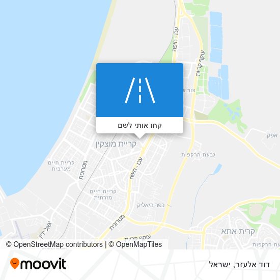 מפת דוד אלעזר