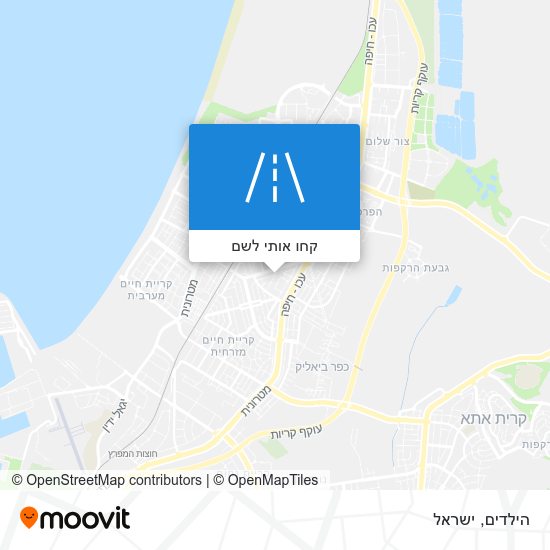 מפת הילדים